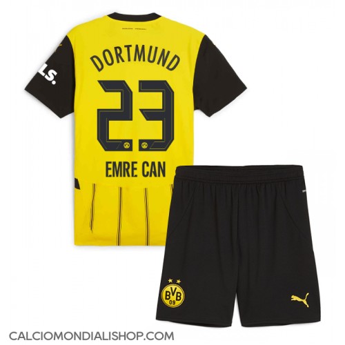 Maglie da calcio Borussia Dortmund Emre Can #23 Prima Maglia Bambino 2024-25 Manica Corta (+ Pantaloni corti)